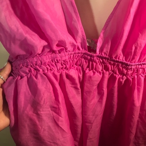 ASOS Hot Pink Swim Coverup - Picture 5 of 6